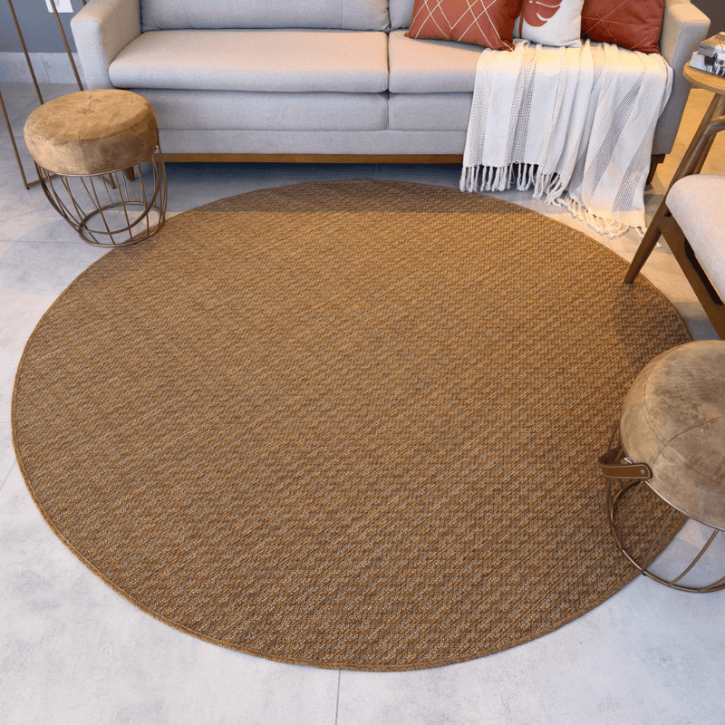 Tapete sisal Redondo Terracota - Soft Dream