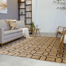 Tapete Colmeia Bege 300x200 - Soft Dream