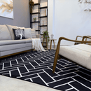 Tapete Preto Giz Branco 300x200 - Soft Dream